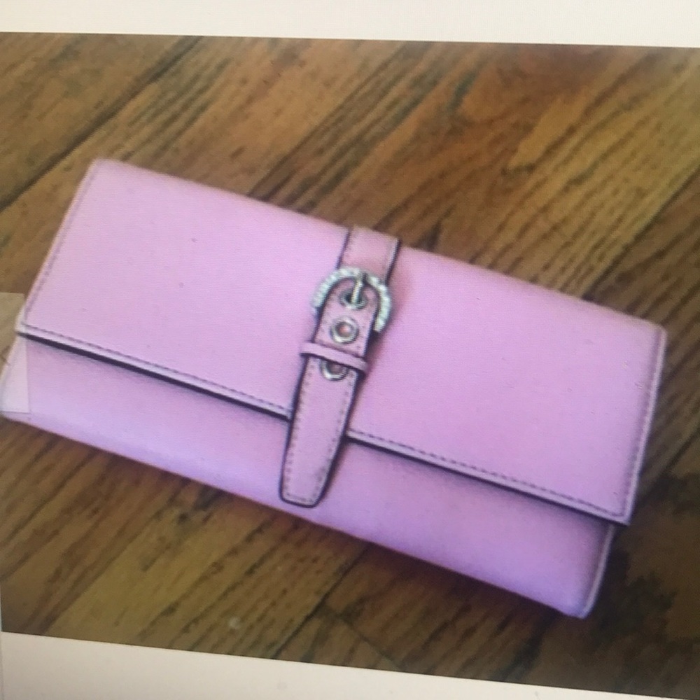 NWOT pink wallet